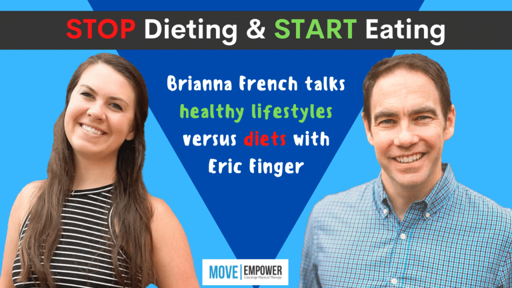 Physical Therapist Eric Finger with Nutrition Coach Brianna French