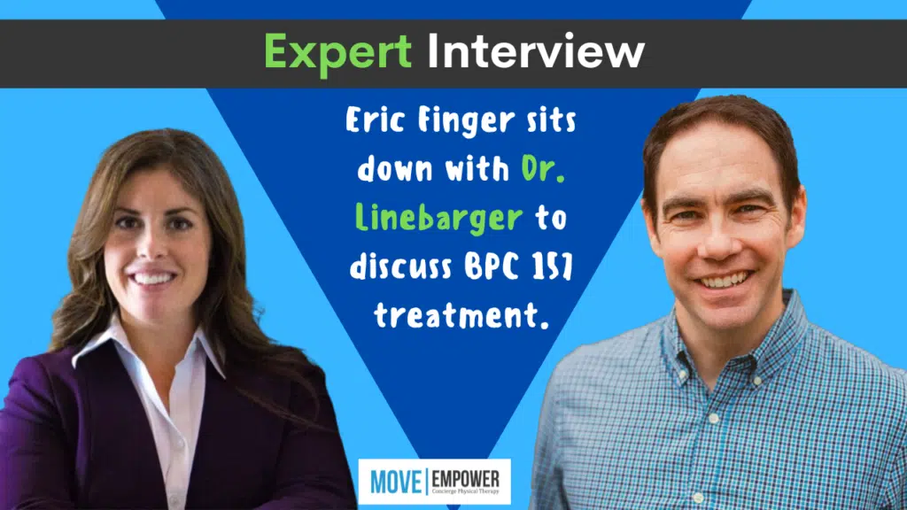 Eric Finger sits down with Dr. Linebarger to discuss BPC 157 treatment