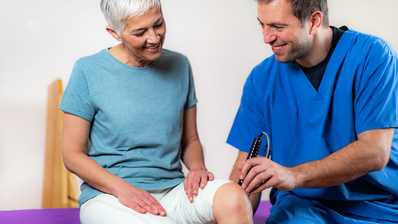 An elderly patient in Austin Texas Is discovering thatCold Laser Therapy is Worth It and What the Results look like