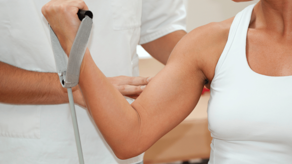 PT helps build arm strength with in-home physical therapy crestview, tx